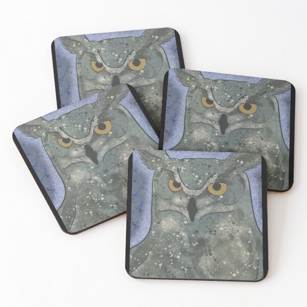 Item preview, Great Horned Owl designed and sold by NineRavens.