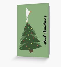 Untitled Goose Game - Christmas Edition Greeting Card