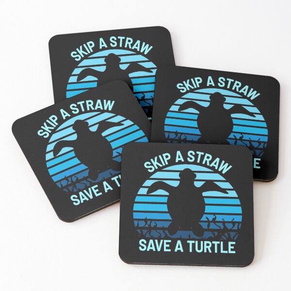 Item preview, Skip A Straw Save A Turtle Gift - Help the Ocean designed and sold by cottonklub.