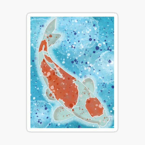 Koi (Amur Carp) Sticker