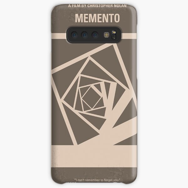 No243- Memento minimal movie poster Samsung Galaxy Snap Case