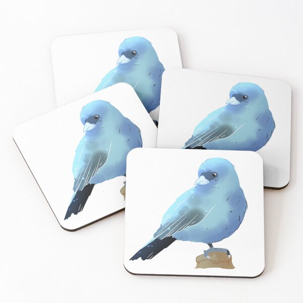 Item preview, Indigo Bunting designed and sold by scribblekisses.