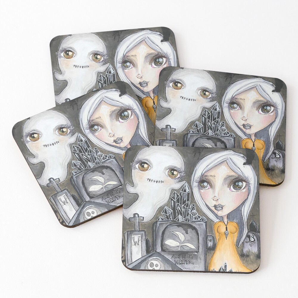 Item preview, Coasters (Set of 4) designed and sold by RuffledAndPunk.