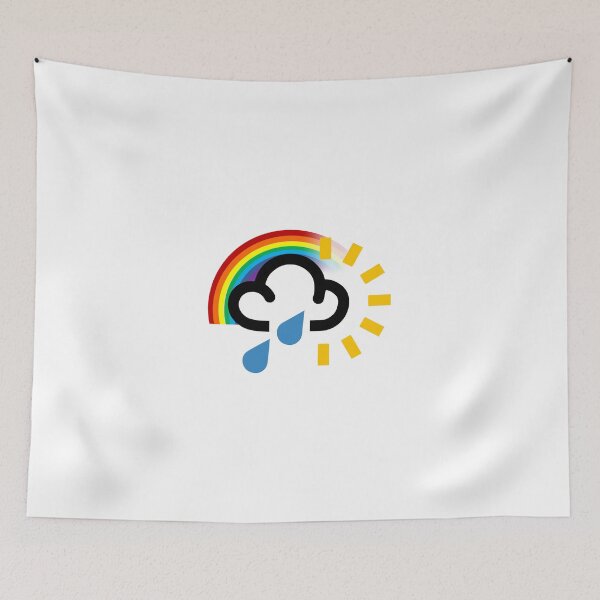 Item preview, Rainbow, Weather Forecast Symbol - Weather Forecaster TV News Signs, Unusual, Retro, Different Design designed and sold by granimatedesign.
