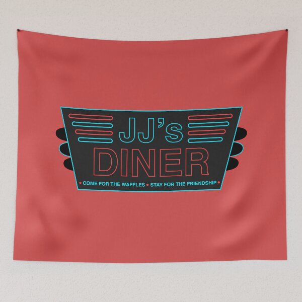Item preview, JJs Diner: Come for the Waffles, Stay for the Friendship - Parks and Recreation designed and sold by thesadsquatch.