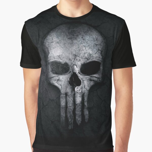 "Gray Skull " T-shirt For Sale By Uniqueandweird | Redbubble | Skull ...