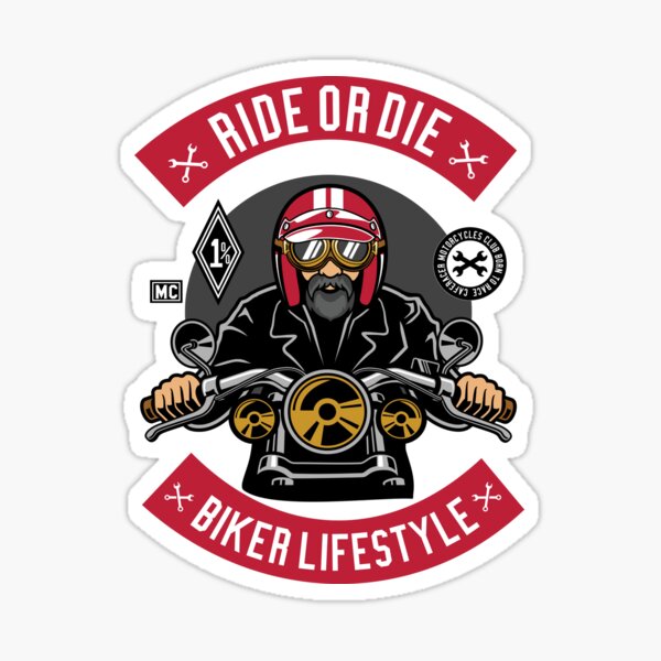 Ride Or Die Club Stickers | Redbubble