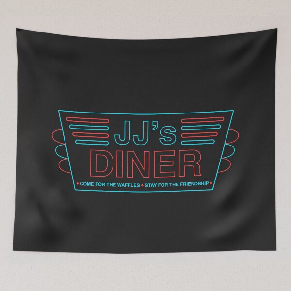 Item preview, JJs Diner: Come for the Waffles, Stay for the Friendship - Parks and Recreation designed and sold by thesadsquatch.