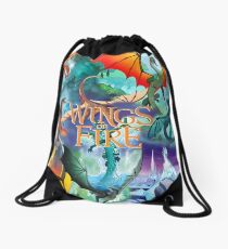 Wings Of Fire All Dragon Chapter Drawstring Bag
