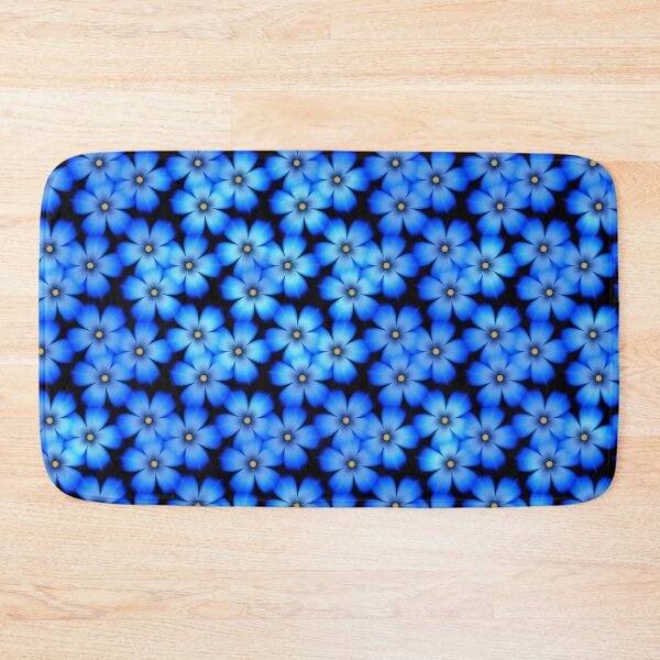 Item preview, Sunlit Blue Flowers Field Pattern designed and sold by lacitrouille.