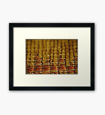 Stitching Framed Print