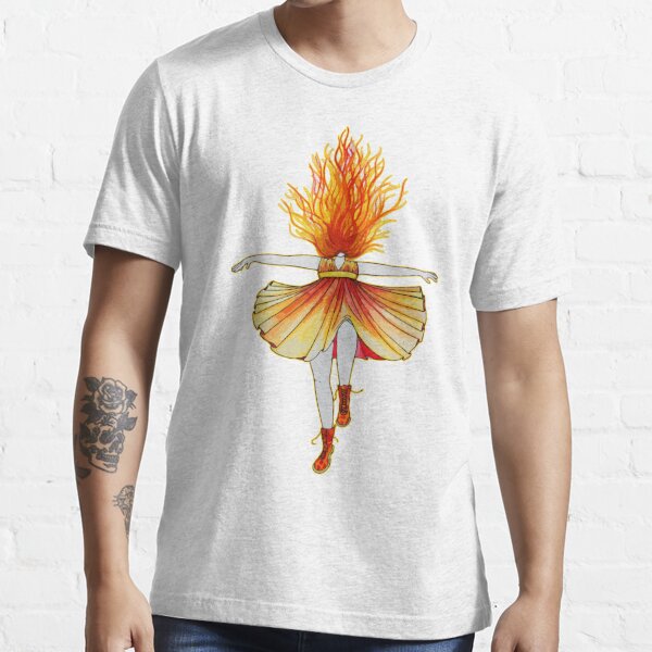 Girl on fire by Studinano Essential T-Shirt