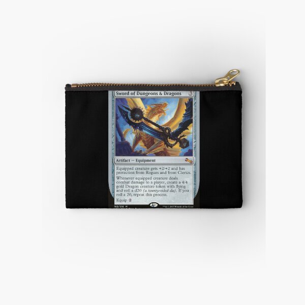 Item preview, Sword of Dungeons and Dragons Funny MTG Card designed and sold by PODLizardWizard.