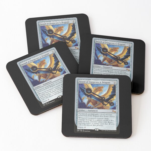 Item preview, Sword of Dungeons and Dragons Funny MTG Card designed and sold by PODLizardWizard.