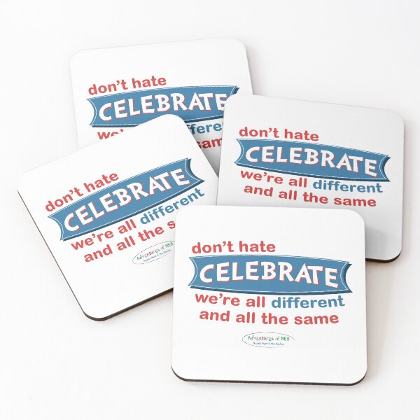 Item preview, Adventures of Neo - Don't Hate, Celebrate! (on white) designed and sold by AdventuresOfNeo.