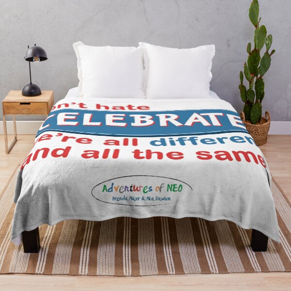 Item preview, Adventures of Neo - Don't Hate, Celebrate! (on white) designed and sold by AdventuresOfNeo.