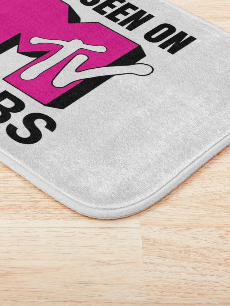 Alternate view of As Seen On MTV Cribs Pink Logo Bath Mat