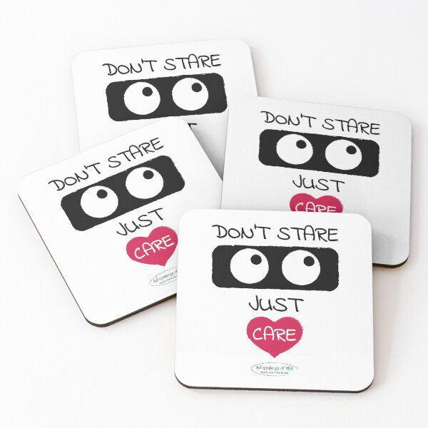 Item preview, Adventures of Neo - Don't Stare, Just Care (on white) designed and sold by AdventuresOfNeo.