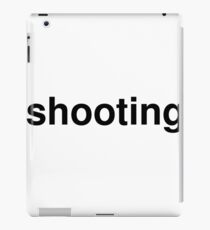 shooting iPad Case/Skin
