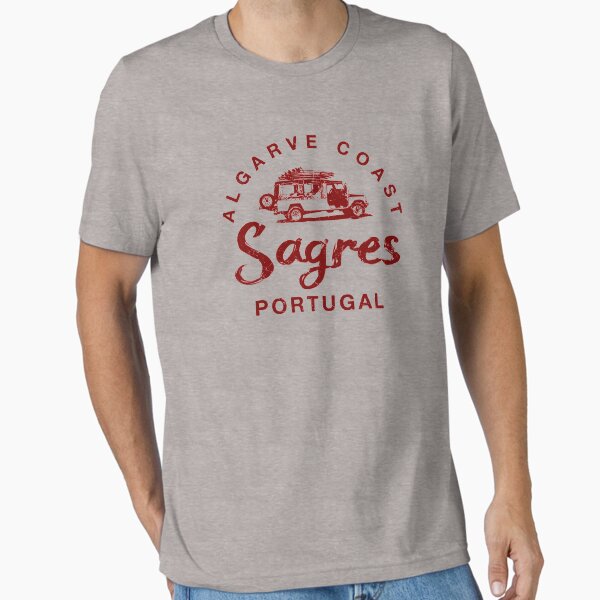Aperçu de l'œuvre Portugal Sagres Surf Van Côte de l'Algarve Surf Vintage créée et vendue par IronEcho.