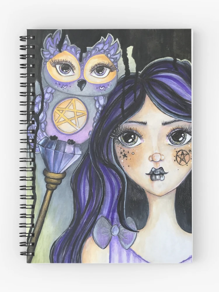Thumbnail 1 of 3, Journal, Oracle Owl designed and sold by RuffledAndPunk.