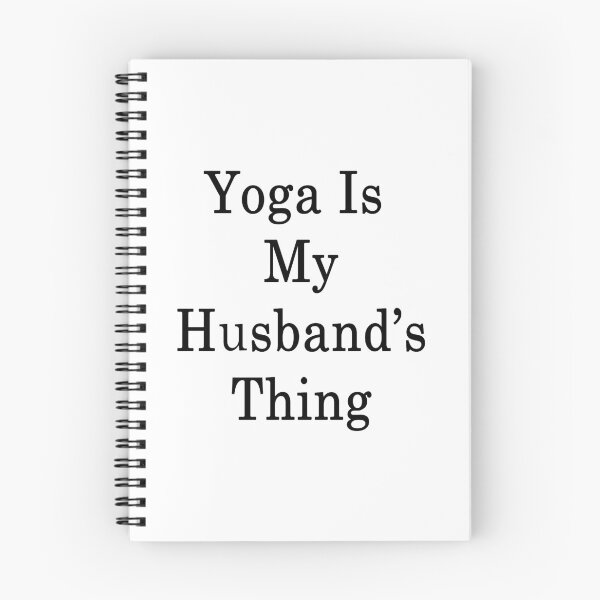 Item preview, Yoga Is My Husband's Thing  designed and sold by supernova23.
