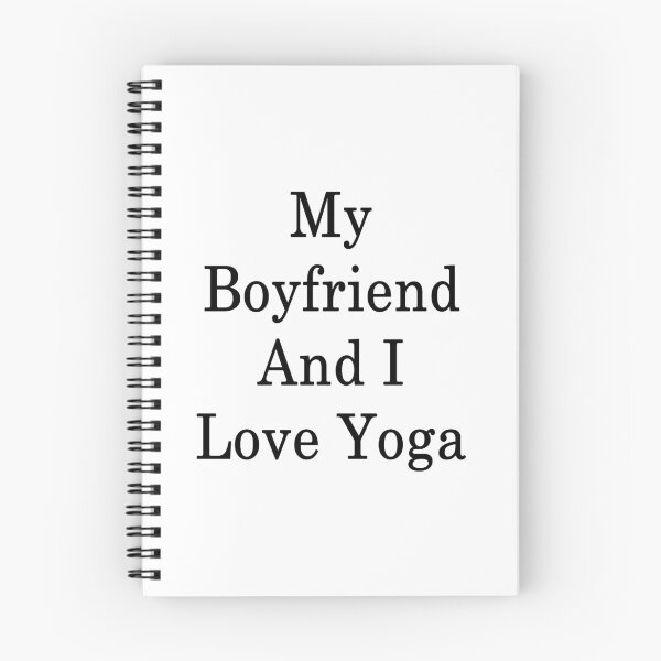 Item preview, My Boyfriend And I Love Yoga  designed and sold by supernova23.