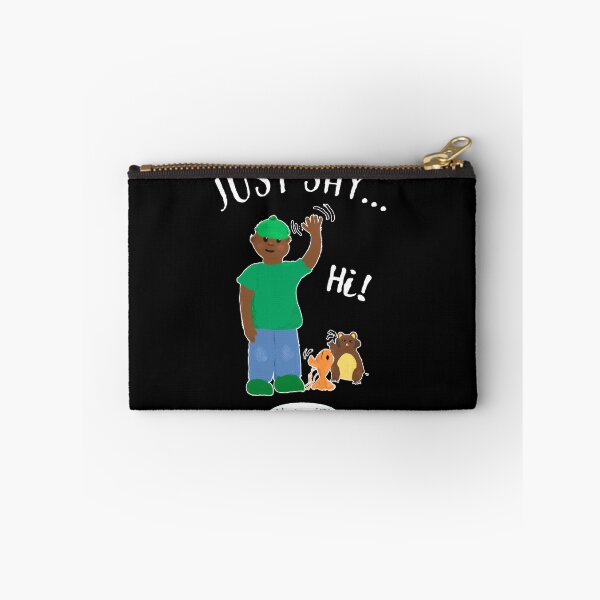 Item preview, Adventures of Neo - Just Say Hi! (on black) designed and sold by AdventuresOfNeo.