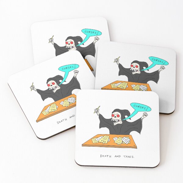 Item preview, Death and Taxes designed and sold by Nonsensicolumn.