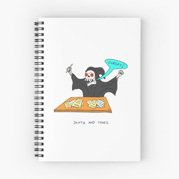 Item preview, Death and Taxes designed and sold by Nonsensicolumn.