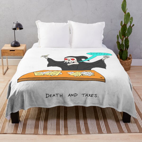 Item preview, Death and Taxes designed and sold by Nonsensicolumn.