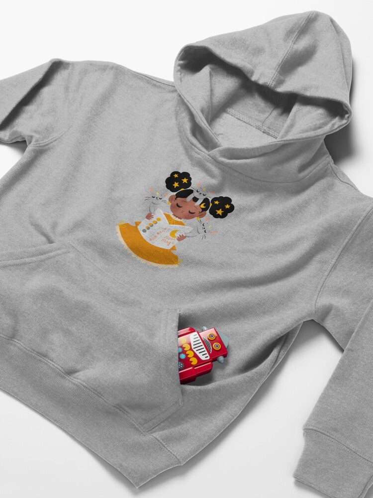 Alternate view of Moon Witch Kids Pullover Hoodie