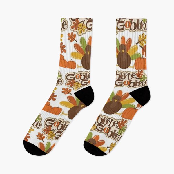 Item preview, Gobble Gobble Turkey Thanksgiving decor, stickers and apparel.     designed and sold by lduke47.