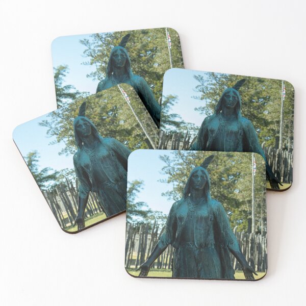Item preview, Pocahontas Statue at Jamestown, VA designed and sold by Lesswired.