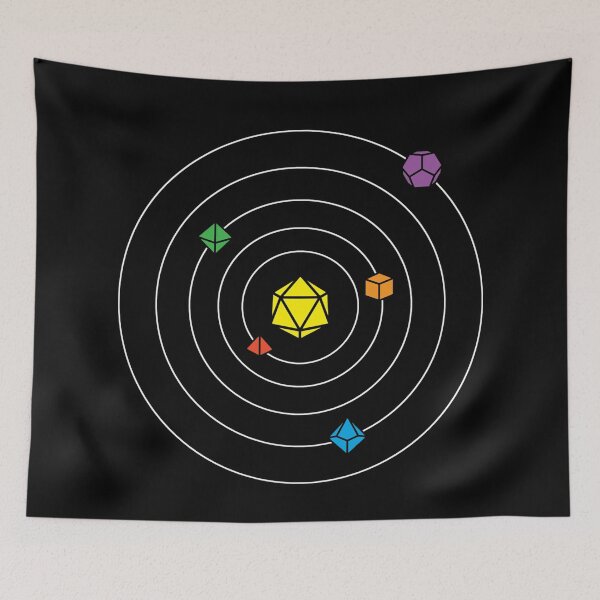 Item preview, Dice Universe Solar System designed and sold by PODLizardWizard.