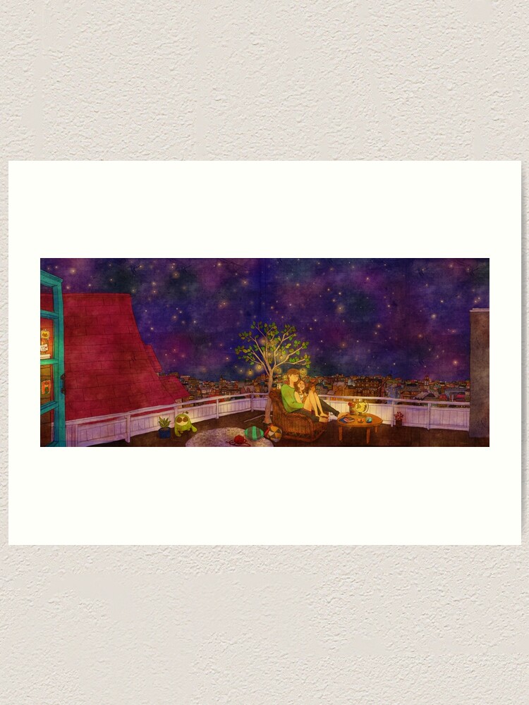 Alternate view of Stargazing - Extended Art Print