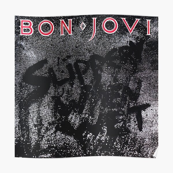 layananpaspor Slippery When Wet Bon Jovi Poster