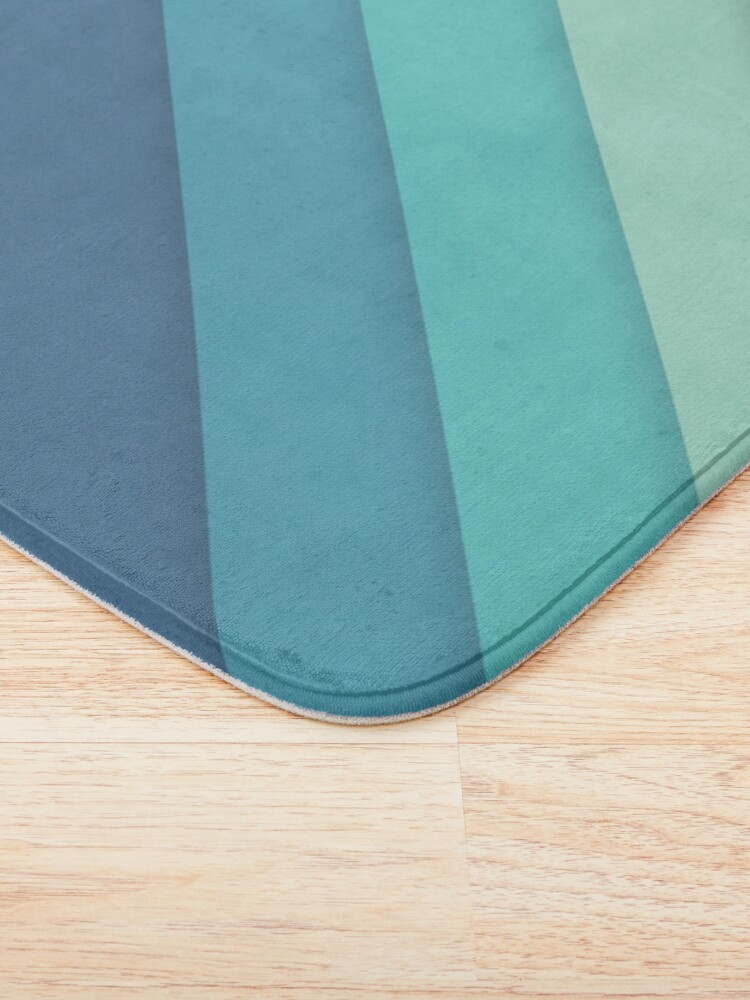 Alternate view of Retro Chevrons 001 Bath Mat