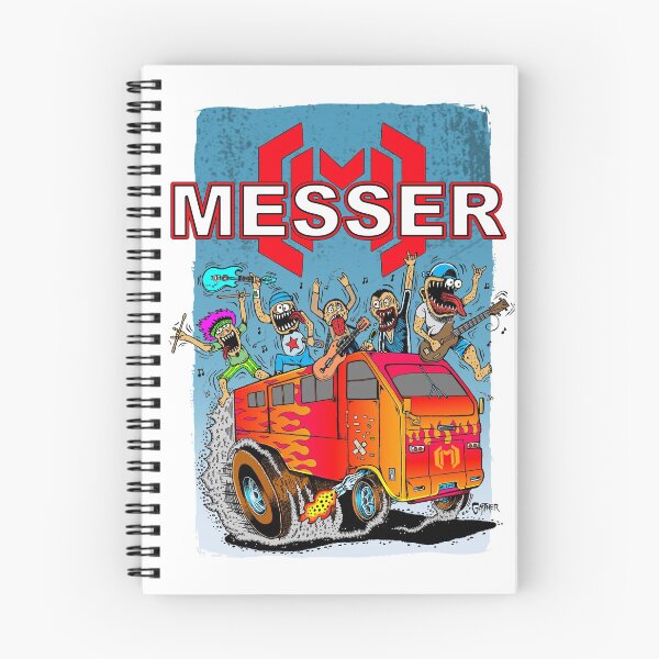 Artikelvorschau, MESSER Toons von Jeff Gathier entworfen und verkauft von MESSERBAND.
