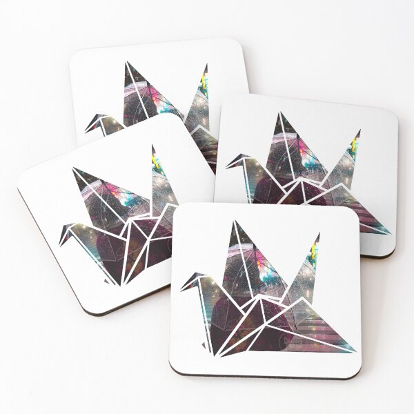 Item preview, Shibuya Crossing in an Origami Crane designed and sold by bunnytokyo.