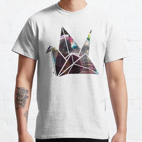 Shibuya Crossing in an Origami Crane Classic T-Shirt