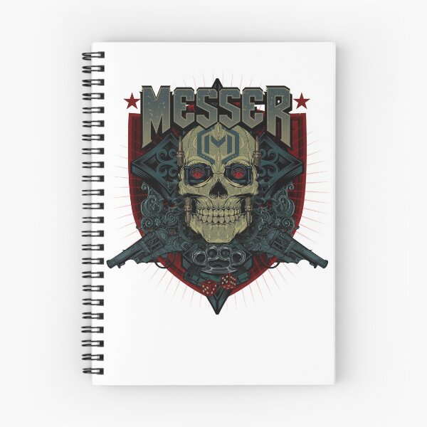 Item preview, MESSER GUNS and KNUCKLES designed and sold by MESSERBAND.