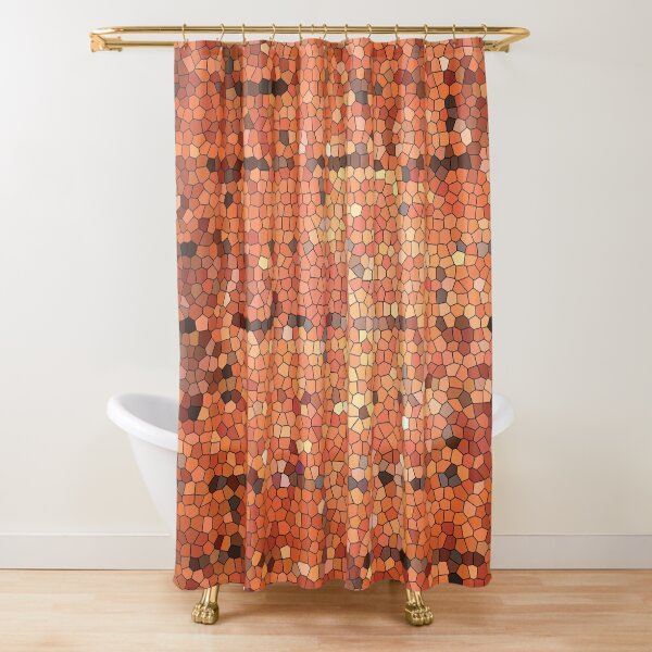 Mosaic Brick by Brick Shower Curtain