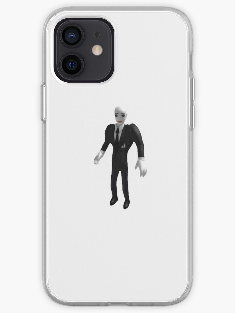 Roblox Slenderman Character Iphone Case Cover By Michelle267 Redbubble - slender man roblox avatar