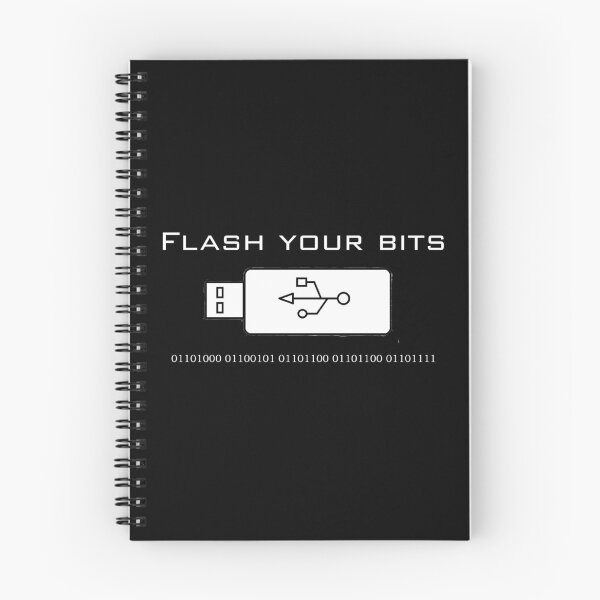 Item preview, Flash Your Bits (White Lettering) designed and sold by CodeAskew.