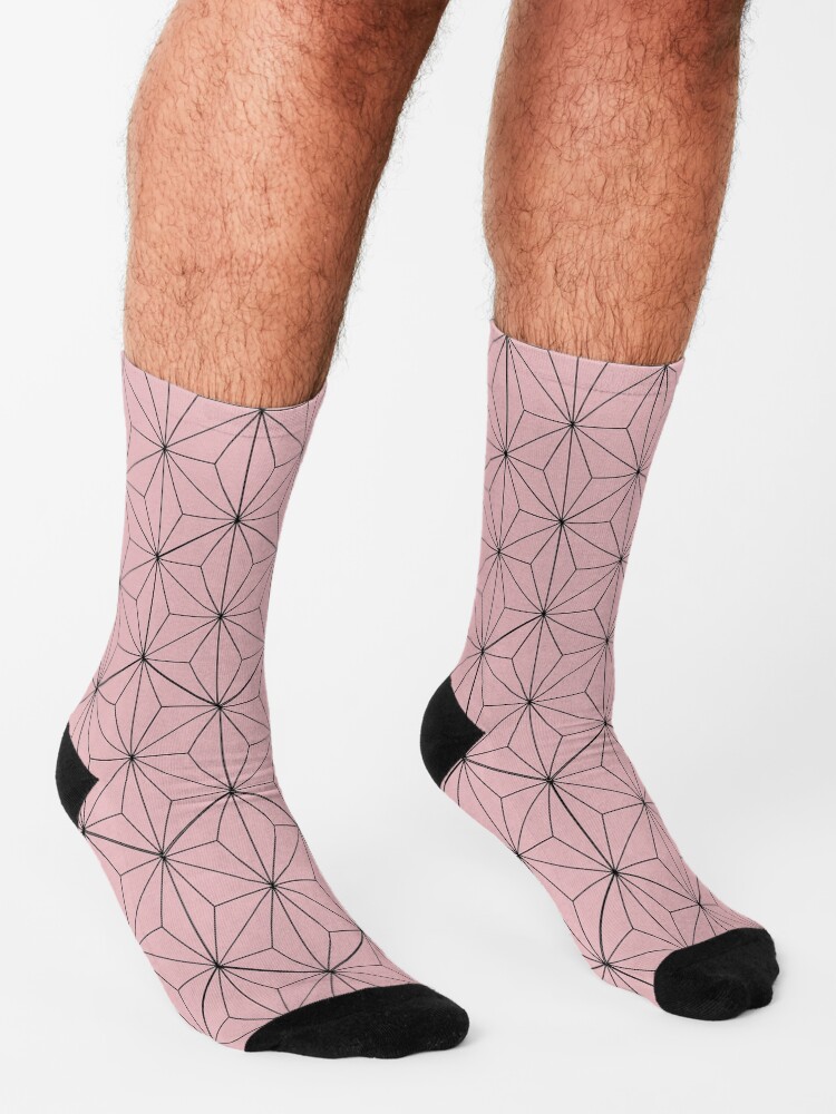 Alternate view of Nezuko pattern Socks