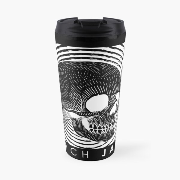 PSYCH JAM LOGO [BLACK BASE] Travel Coffee Mug