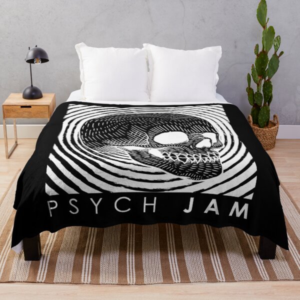 Item preview, PSYCH JAM LOGO [BASE NEGRA] designed and sold by Psychjammusic.