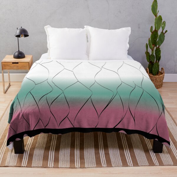 Shinobu pattern Throw Blanket