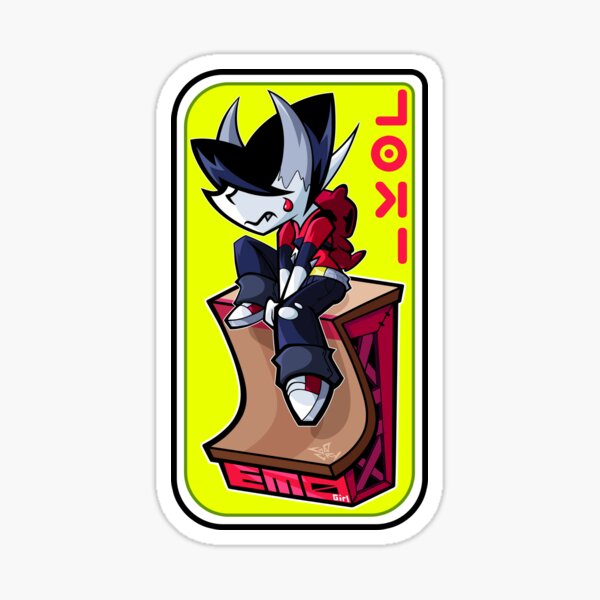 Half Pipe Emo Reggie Sticker